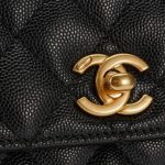 g4-3 CHANEL 23P Coco Black - fake chanel coco black detail 4