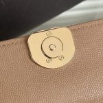 g4-33 CHANEL 23P Kelly Handle Milk Tea - chanel kelly milk tea dupe detail 4