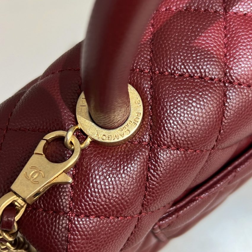 CHANEL 23P Coco Red - fake chanel coco red detail 4