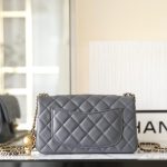 g5-13 CHANEL CF 20cm Golden Ball Grey - fake chanel golden ball grey detail 5