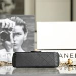 CHANEL CF 17cm Golden Ball Black - chanel golden ball black replica detail 5