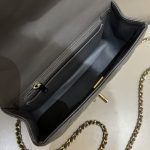 g5-20 CHANEL CF 20 cm With Handle Beige - chanel classic flap handle beige dupe detail 5