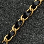 CHANEL 24a Hobo Large Black - chanel 24a hobo large black dupe detail 5