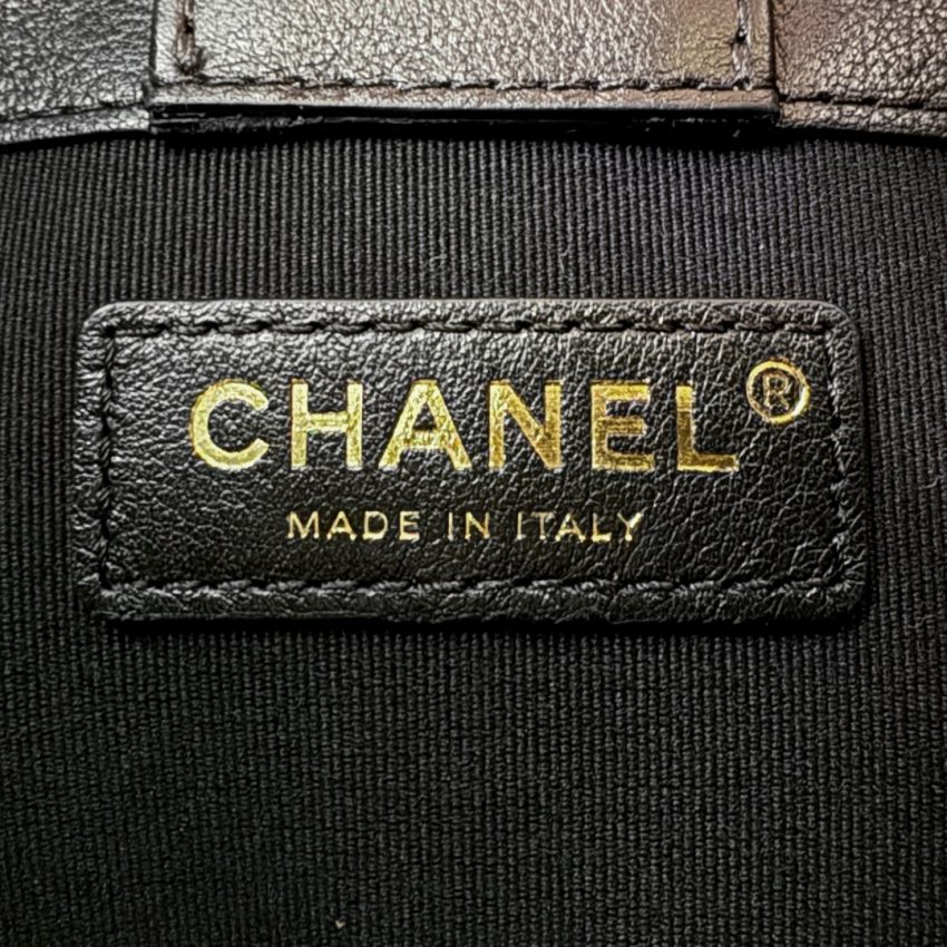 g5-29 CHANEL 24s Hobo Black - chanel 24s hobo black replica detail 5