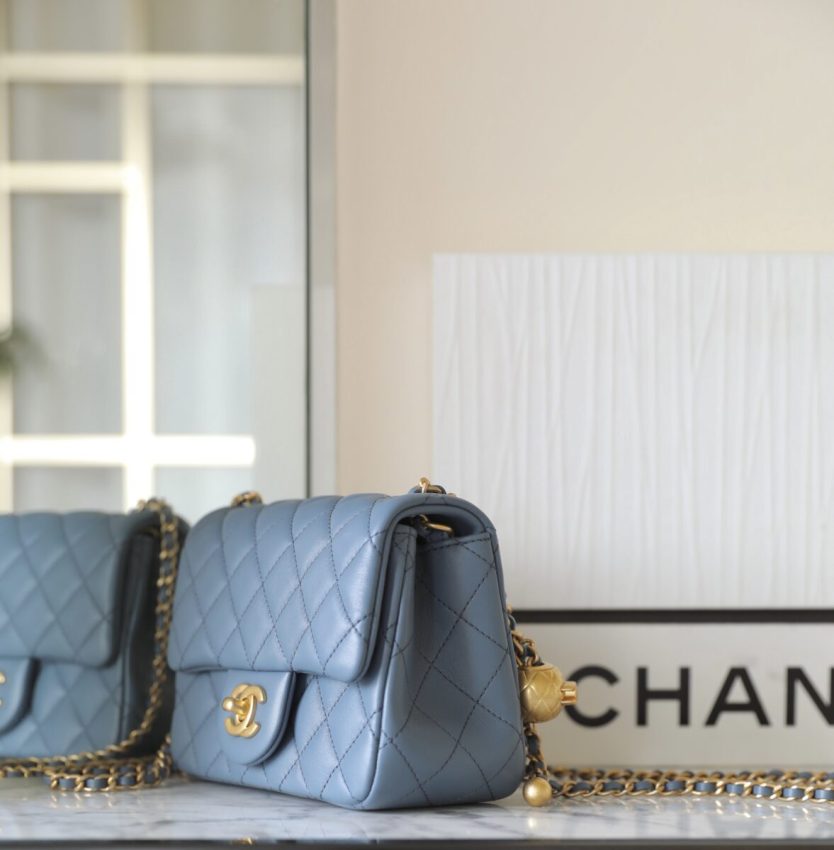 g6-10 CHANEL CF 17cm Golden Ball - chanel golden ball replica detail 6
