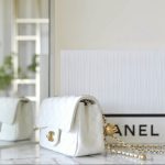 g6-14 CHANEL CF 20 cm Golden Ball White - fake chanel golden ball white detail 6