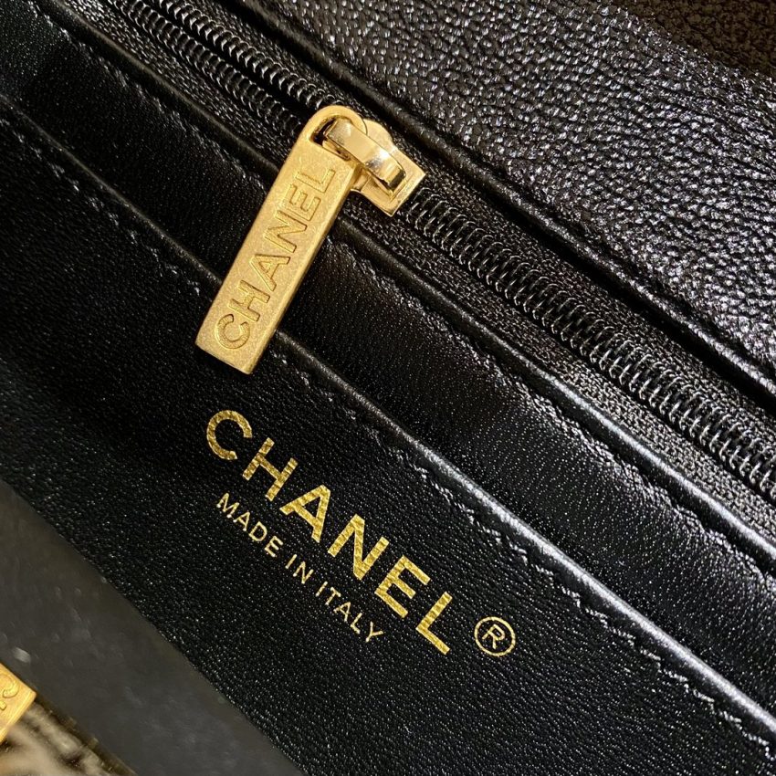 g6-16 CHANEL CF Handle Black - chanel cf handle black replica detail 6