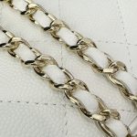 CHANEL 23P Kelly Handle White - fake chanel kelly white detail 6