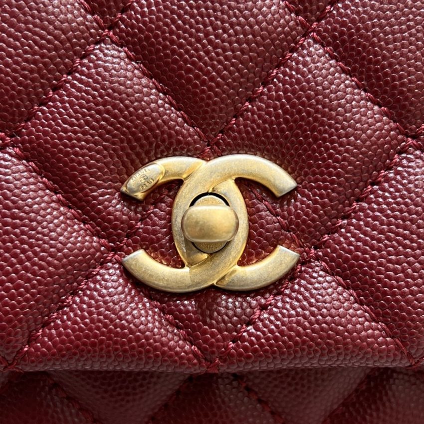 CHANEL 23P Coco Red - fake chanel coco red detail 6