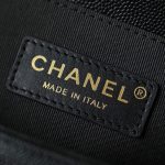 g6-5 CHANEL Le Boy Black - chanel boy bag black dupe detail 6