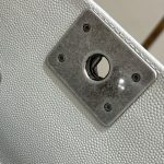 g6-8 CHANEL Le Boy Grey Silver - chanel boy grey silver replica detail 6