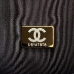 CHANEL 24a Hobo Large Black - chanel 24a hobo large black dupe detail 7