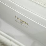 CHANEL 23P Kelly Handle White - fake chanel kelly white detail 7
