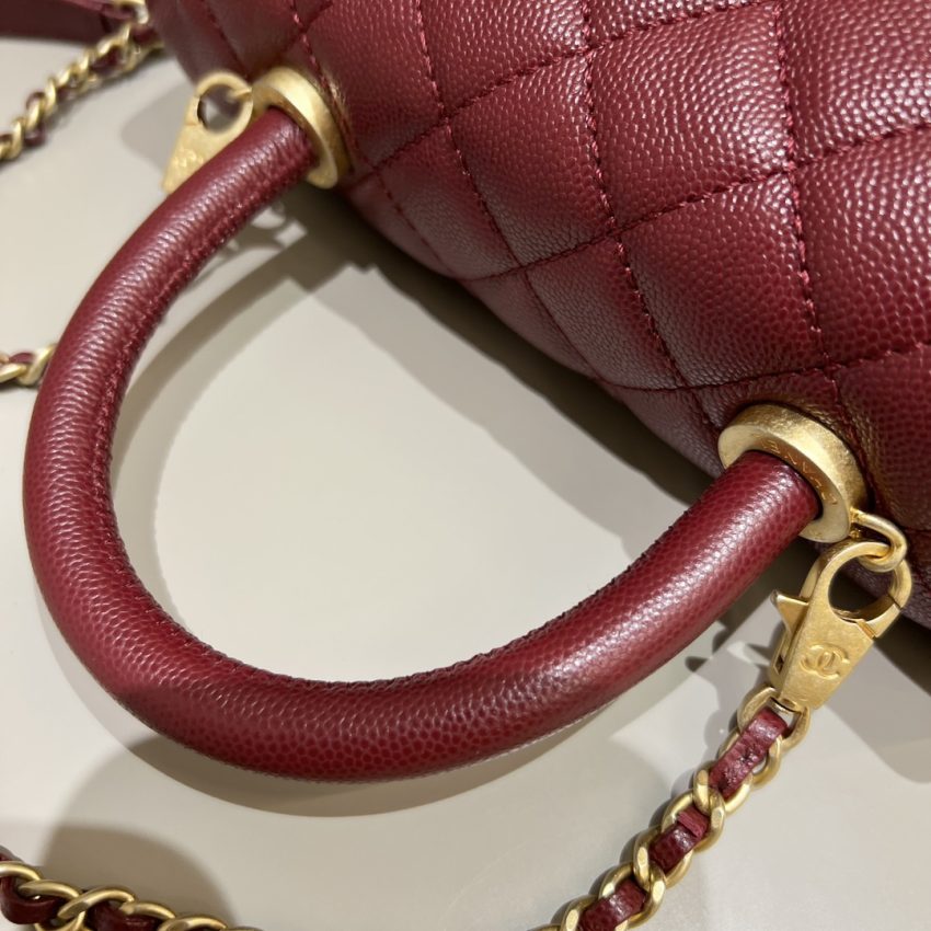 CHANEL 23P Coco Red - fake chanel coco red detail 7