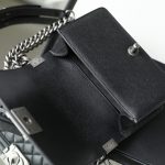 CHANEL Le Boy Black Small - fake chanel boy small detail 7