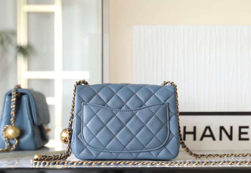 g7-9 CHANEL CF 17cm Golden Ball - chanel golden ball replica detail 7
