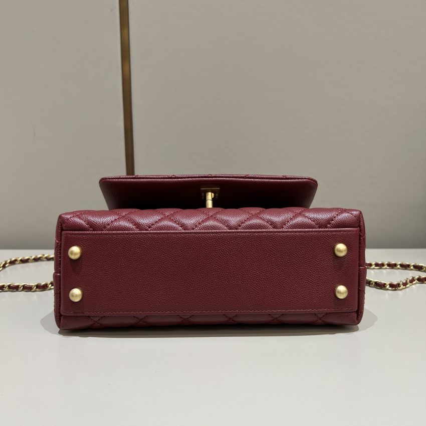 CHANEL 23P Coco Red - fake chanel coco red detail 8