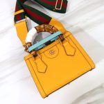 gucci-diana-small-tote-yellow-gallery-5