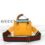 gucci-diana-small-tote-yellow-gallery-6