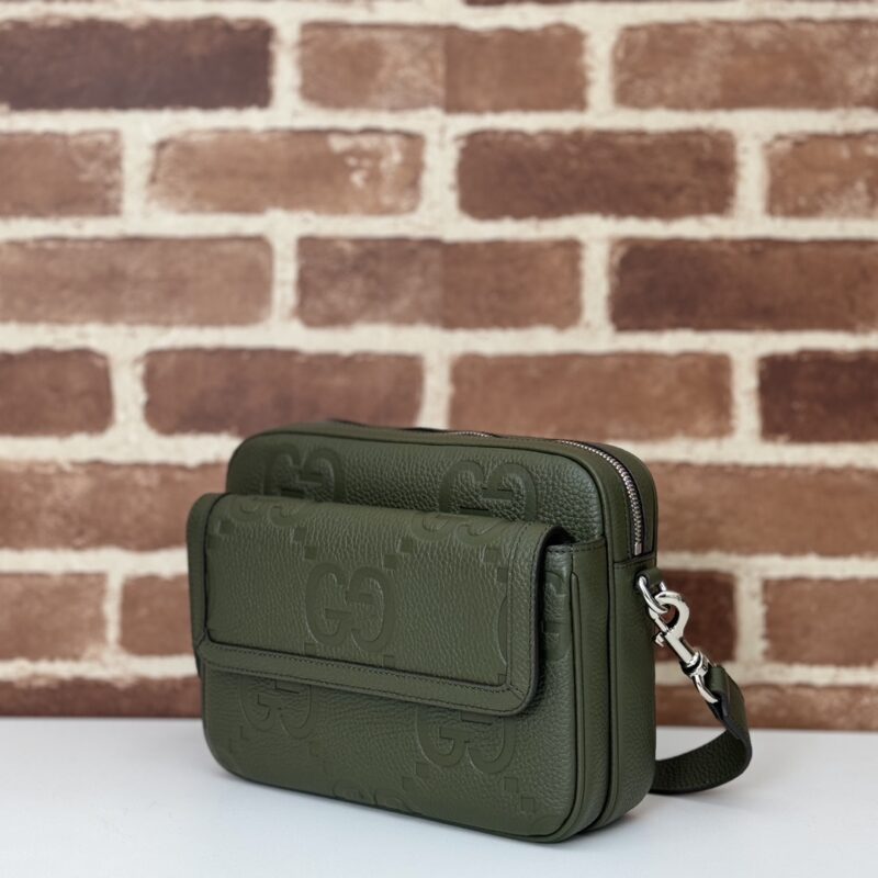 gucci-jumbo-gg-crossbody-green-gallery-1