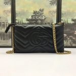 gucci-marmont-matelasse-wallet-on-chain-black-gallery-4