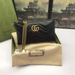 gucci-marmont-matelasse-wallet-on-chain-black-gallery-7