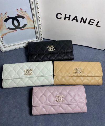 Chanel Long Vertical Wallet