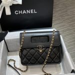 CHANEL 23s Clutch Bag - chanel clutch bag dupe front view