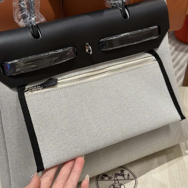 Replica Hermès Herbag 31Cm Circuit Nero