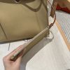 Fake Hermès Herbag 31Cm Brown Canvas - best quality fake designer bag