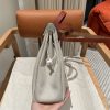 Fake Hermès Herbag 31Cm Beige Red - elite factory replica handbag