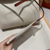 Fake Hermès Herbag 31Cm Beige Red - premium superclone handbag