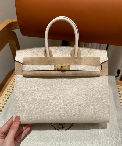 Replica Hermès Birkin Craie Epsom - ultra-realistic fake purse