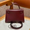 Fake Hermès Kelly Rouge Box - premium superclone handbag