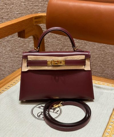 Fake Hermès Kelly Rouge Box - high-end replica designer purse