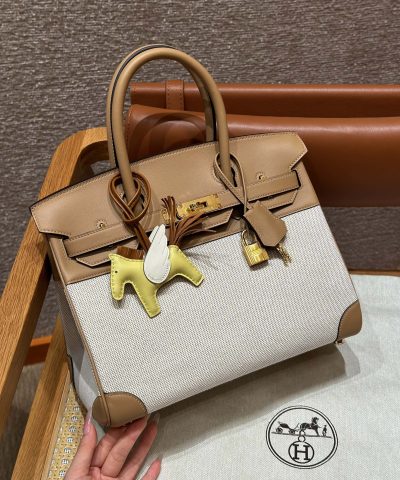 Fake Hermès Birkin Chai Brown - affordable luxury replica bag