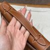 Replica Hermès Kelly Pochette Swift Brown - high-end replica designer purse