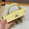 Replica Hermès Kelly Jaune Poussin - affordable luxury replica bag