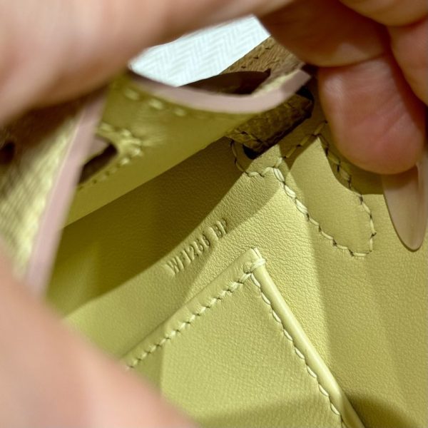 Replica Hermès Kelly Jaune Poussin