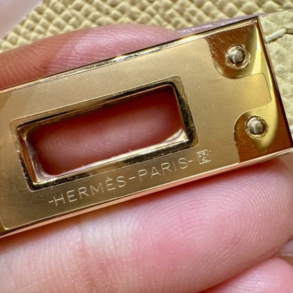 Replica Hermès Kelly Jaune Poussin