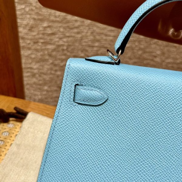Replica Hermès Kelly Celeste Epsom