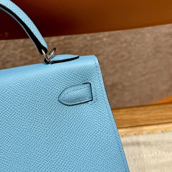 Replica Hermès Kelly Celeste Epsom