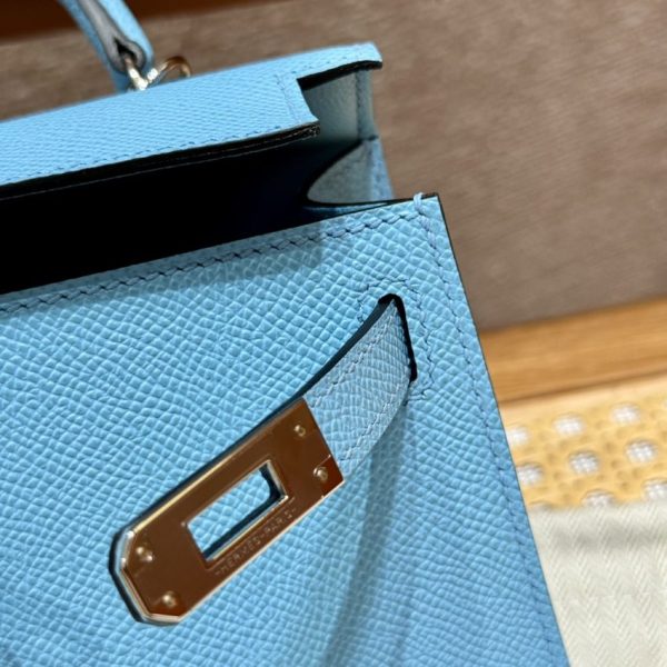 Replica Hermès Kelly Celeste Epsom