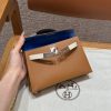 Replica Hermès Kelly Noir Blue Epsom - premium superclone handbag