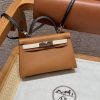 Replica Hermès Kelly Noir Blue Epsom - designer handbag clone