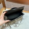 Replica Hermès Kelly Pochette Swift Black - top-grade luxury bag dupe