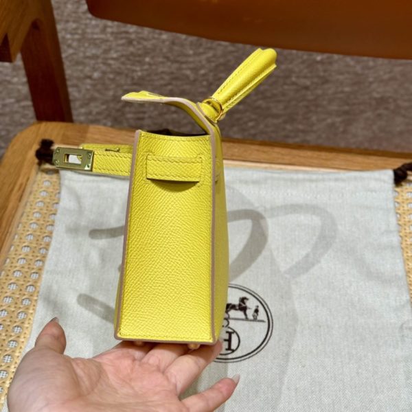 Replica Hermès Kelly Lime - high-quality designer bag dupe
