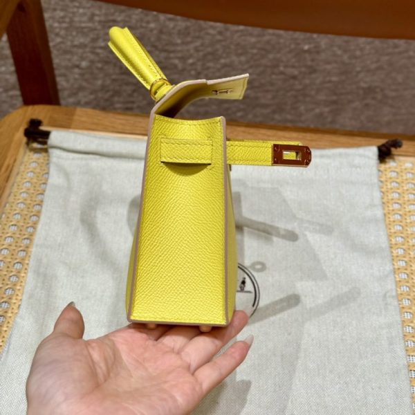 Replica Hermès Kelly Lime - top-grade luxury bag dupe
