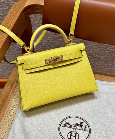 Replica Hermès Kelly Lime - affordable luxury replica bag