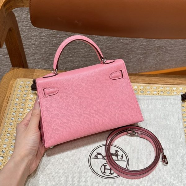 Replica Hermès Kelly Rose Confetti - 1:1 premium replica handbag